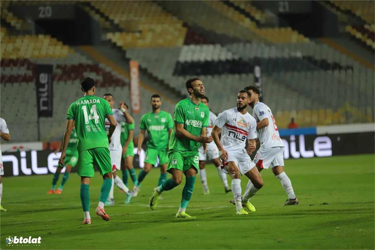 مباراة الزمالك والمصري