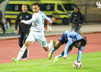 فيديو ميدو جابر يسجل هدف المصري الأول أمام بلاك بولز