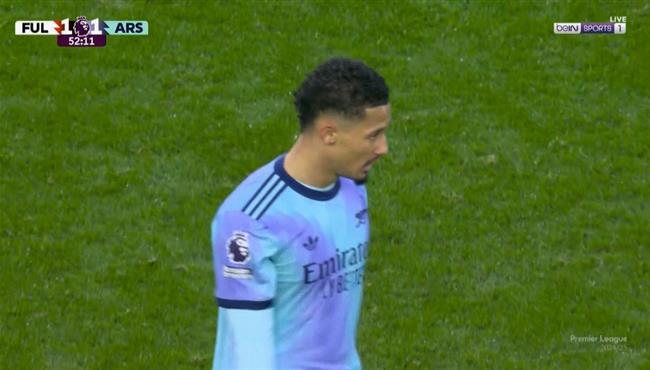 هدف تعادل ارسنال مع فولهام 1 1 ويليام ساليبا