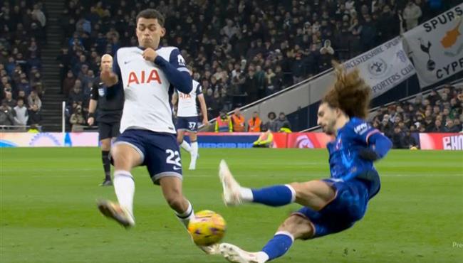 هدف توتنهام الثاني في مرمي تشيلسي بعد سقوط كوكوريلا