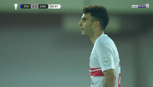 زيزو كاد ان يسجل هدف رائع في مرمي انيمبا بكأس الكونفيدرالية