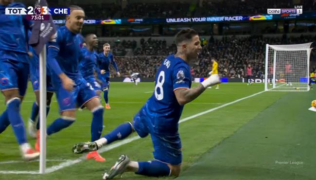 هدف تشيلسي الثالث الرائع في مرمي توتنهام إنزو فرنانديز