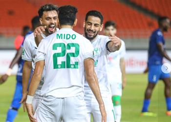 المصري يعلن تفاصيل إصابة ميدو جابر في مباراة بلاك بولز