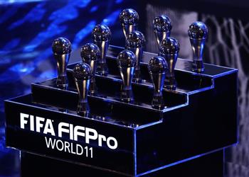 تشكيل fifpro لأفضل 11 لاعب ا في العالم خلال 2024 موقف محمد صلاح وميسي