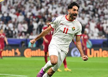فيديو يزن النعيمات يسجل هدف تعادل الأردن أمام قطر