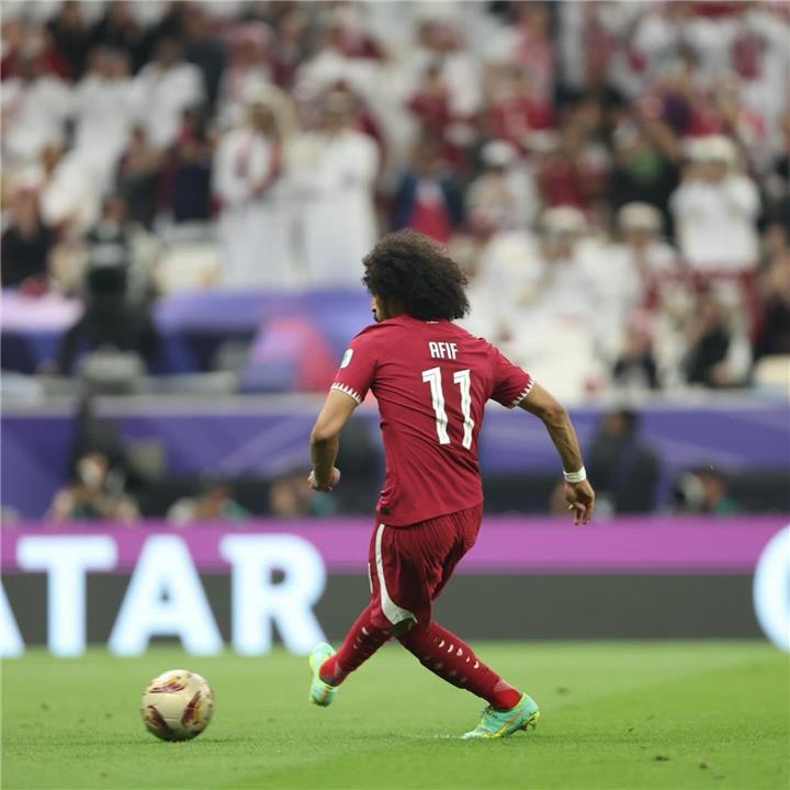 أكرم عفيف لاعب منتخب قطر