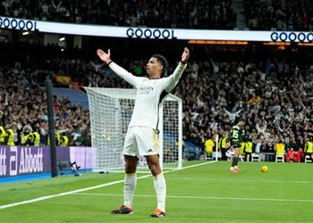 فيديو بيلينجهام يسجل هدف ريال مدريد الثالث أمام جيرونا ويغادر الملعب مصابا