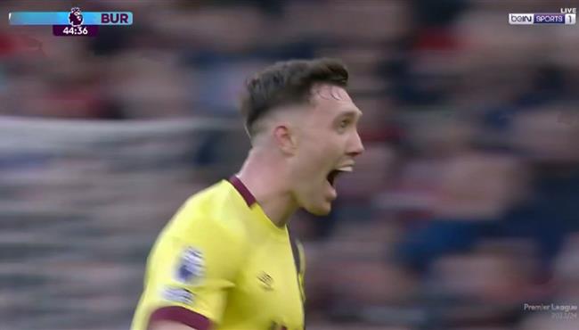 هدف تعادل بيرنلي مع ليفربول 1 1 الدوري الانجليزي