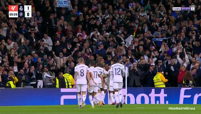 اهداف مباراة ريال مدريد وجيرونا 4 0 الدوري الاسباني