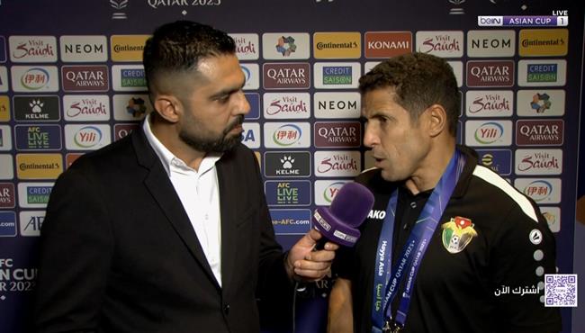 اول تعليق من الحسين عموتة بعد خسارة الأردن نهائي كأس اسيا امام قطر