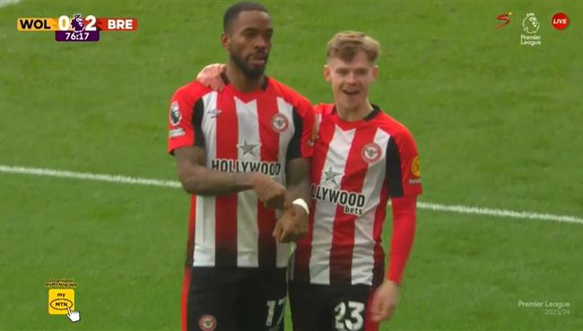 اهداف مباراة برينتفورد وولفرهامبتون 2 0 الدوري الانجليزي