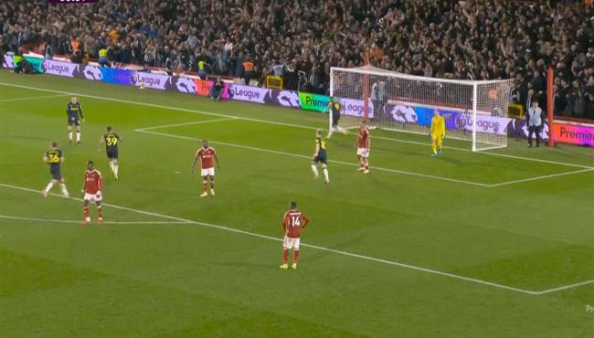 اهداف مباراة نيوكاسل ونوتينجهام فورست 3 2 الدوري الانجليزي