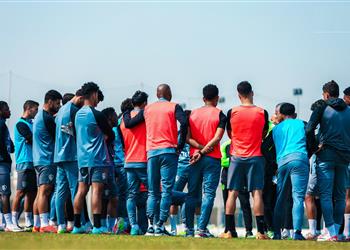 مران الزمالك انتظام ياسر حمد وظهور مصطفى فتحي