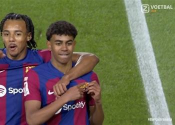 فيديو لامين يامال ي سج ل هدف برشلونة الأول أمام غرناطة