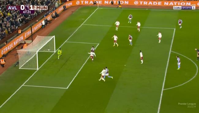 تصدي رائع من اونانا يمنع هدف محقق لاستون فيلا بالدوري الانجليزي