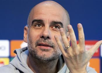 جوارديولا يحذر من مواجهة كوبنهاجن ويصر ح ميسي ورونالدو لم يحققا أرقام هالاند في عمره