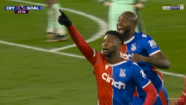 هدف كريستال بالاس الاول الرائع في مرمي تشيلسي جيفرسون ليرما