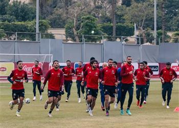 مران الأهلي غياب ثنائي الفريق رسمي ا عن مواجهة شباب بلوزداد وتعافي عبد القادر