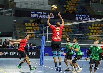 الأهلي والزمالك يفوزان في أولى جولات دور الـ8 لتصنيف دوري رجال الطائرة