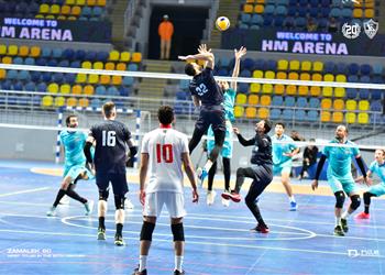 الزمالك يفوز على بتروجيت في دوري كرة الطائرة