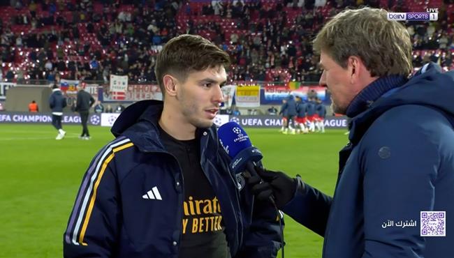 تصريحات ابراهيم دياز بعد مباراة ريال مدريد ولايبزيج في دوري ابطال اوروبا