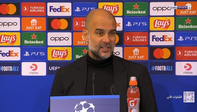 تصريحات جوارديولا بعد مباراة مانشستر سيتي وكوبنهاجن بدوري ابطال اوروبا