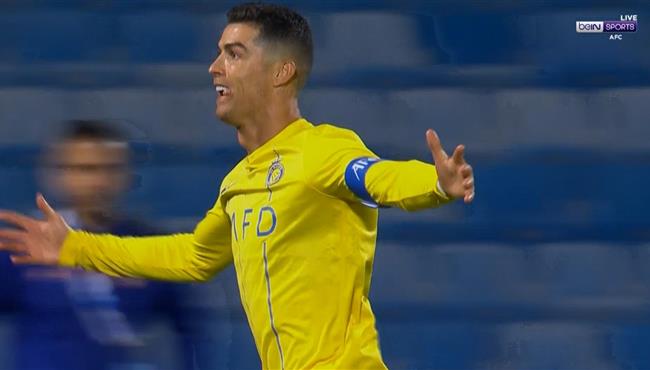 هدف رونالدو في مرمي الفيحاء بدوري ابطال اسيا