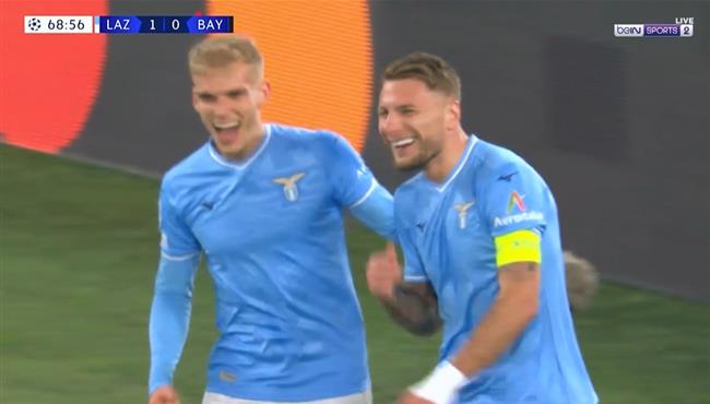 هدف ايموبيلي في مرمي بايرن ميونخ بدوري ابطال اوروبا