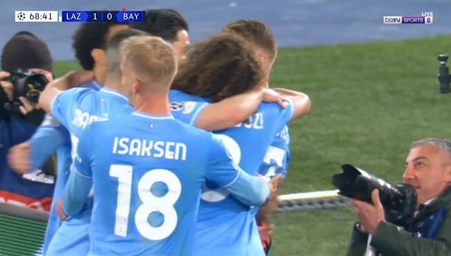 هدف فوز لاتسيو علي بايرن ميونخ 1 0 دوري ابطال اوروبا