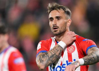 جارسيا عن أنباء اهتمام برشلونة بضمه من جيرونا لا أعتقد أنهم يملكون رقم هاتفي