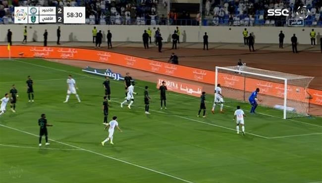 اهداف مباراة الاهلي والاخدود 2 3 الدوري السعودي