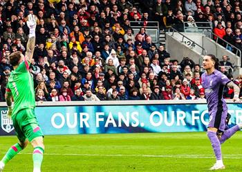 فيديو نونيز يسجل هدف ليفربول الأول أمام برينتفورد