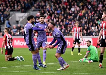 رجل مباراة ليفربول وبرينتفورد في الدوري الإنجليزي الممتاز