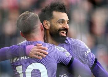 ماك أليستر محمد صلاح لاعب م ذهل وكان محبط ا بسبب الإصابة