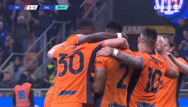 اهداف مباراة انتر ميلان وساليرنيتانا 4 0 الدوري الايطالي