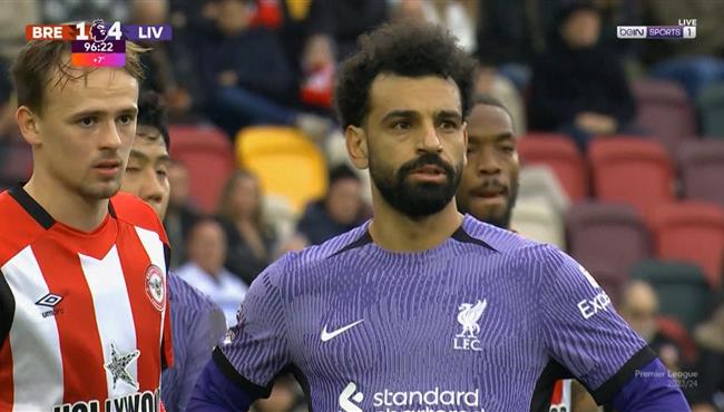ملخص لمسات محمد صلاح امام بيرنتفورد في الدوري الانجليزي هدف واسيست