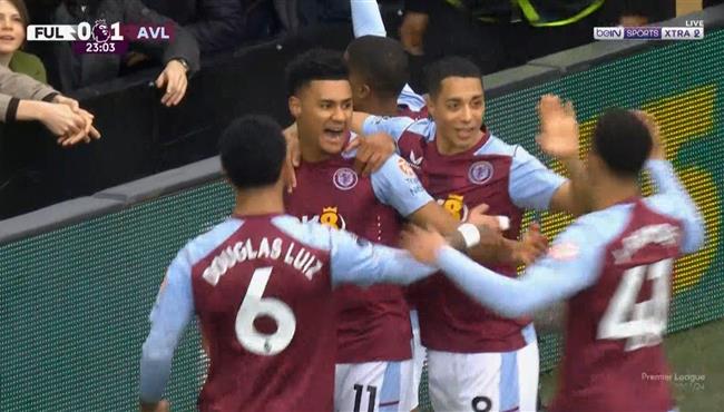 اهداف مباراة استون فيلا وفولهام 2 1 الدوري الانجليزي