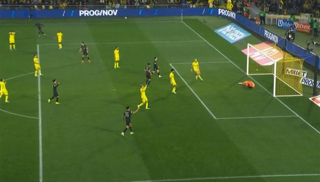 هدف باريس سان جيرمان الاول في مرمي نانت بالدوري الفرنسي