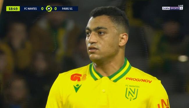 ملخص لمسات مصطفي محمد في مباراة نانت وباريس سان جيرمان بالدوري الفرنسي