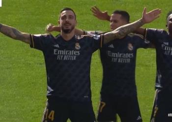 فيديو خوسيلو يسجل هدف ريال مدريد الأول أمام رايو فاليكانو