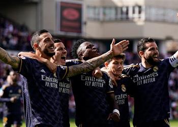 رجل مباراة ريال مدريد ورايو فاليكانو في الدوري الإسباني