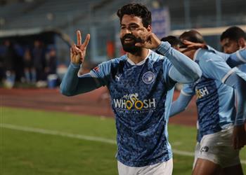فيديو أحمد سامي يسجل هدف بيراميدز الأول أمام الاتحاد السكندري