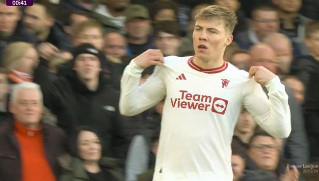 هدف هويلاند الاول في مرمي لوتون تاون بعد 36 ثانية