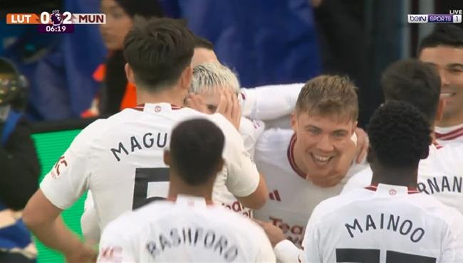 هدف هويلاند الثاني في مرمي لوتون تاون بالدوري الانجليزي