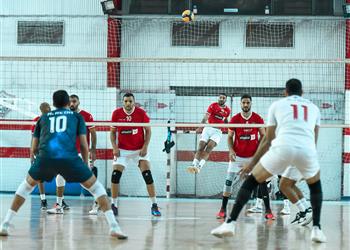 فوز الأهلي والزمالك في أولى لقاءات دور الـ8 بدوري رجال الطائرة