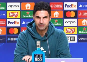 أرتيتا متحمسون للفوز على بورتو ونطمح لكسر عقدة دور الـ16 في دوري أبطال أوروبا