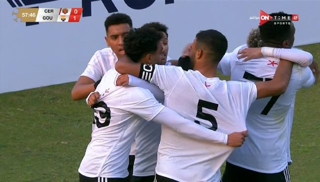 اهداف مباراة سيراميكا كليوباترا والجونة 1 1 الدوري المصري