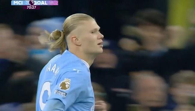 هدف هالاند في مرمي بيرنتفورد بالدوري الانجليزي