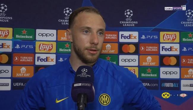 تصريحات كارلوس اوجوستو بعد مباراة انتر ميلان واتليتكو مدريد في دوري ابطال اوروبا