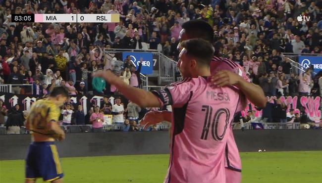 اهداف مباراة انتر ميامي وريال سالت ليك 2 0 الدوري الامريكي